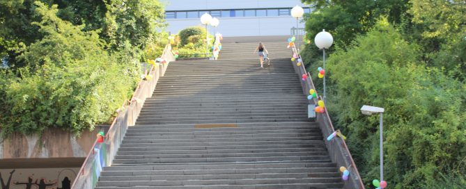Treppe Ganerben-Gymnasium