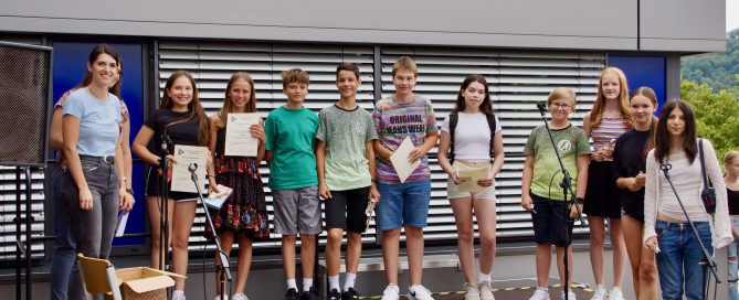 Die Gewinner des Mathewettbewerbs