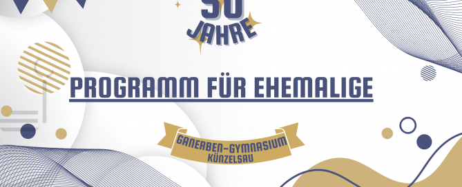 Text: Programm für Ehemalige