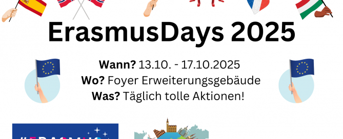 Flyer der Erasmus Days