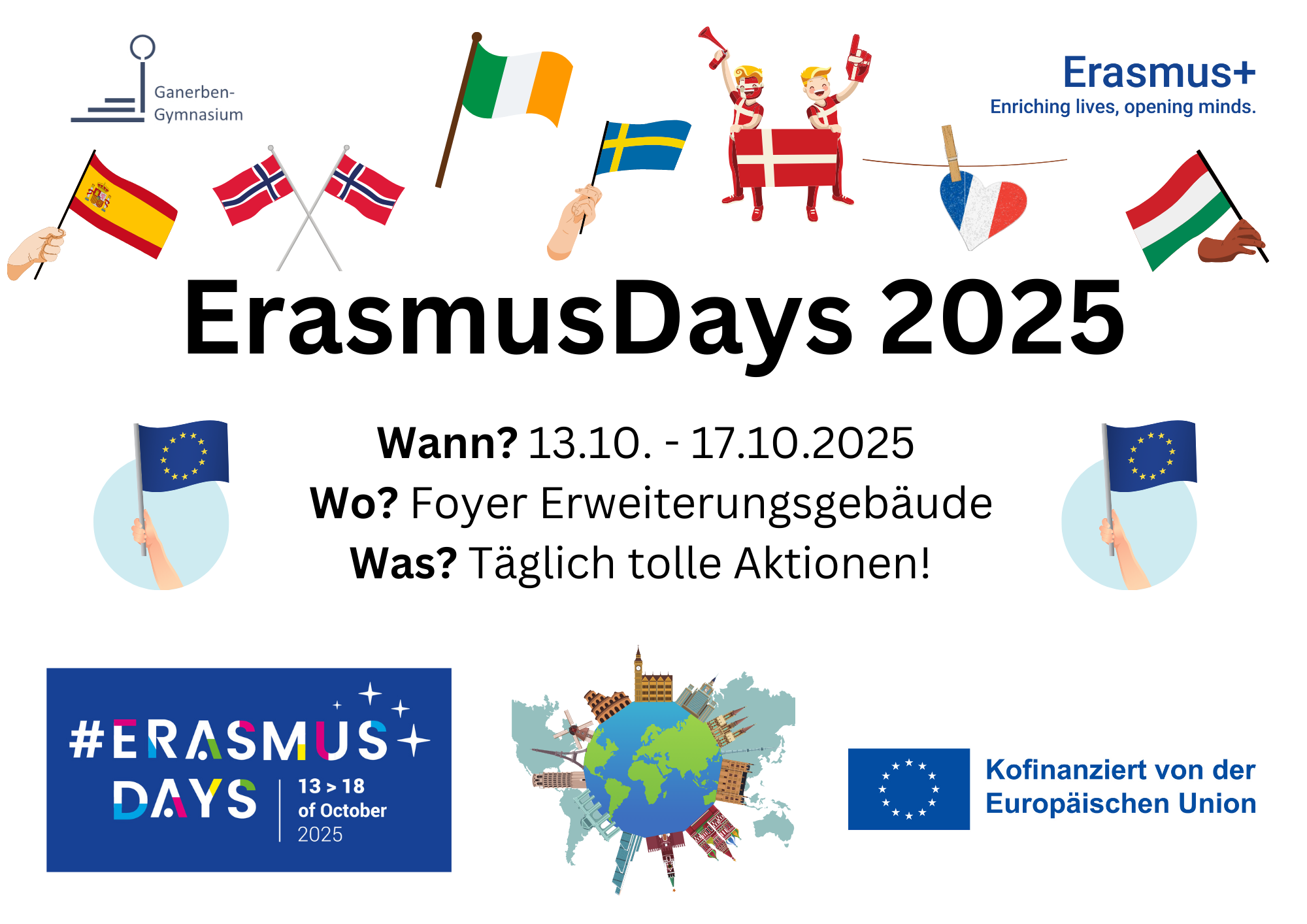 Flyer der Erasmus Days